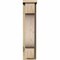 Ekena Millwork Newport Rough Sawn Corbel w/Backplate, Douglas Fir, 6"W x 10"D x 26"H COR06X10X26NEW01RDF - alternate 2